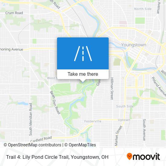 Trail 4: Lily Pond Circle Trail map