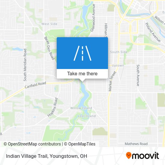 Mapa de Indian Village Trail