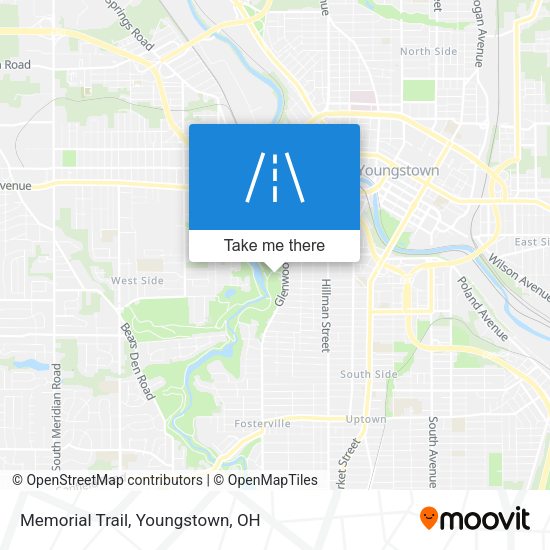 Memorial Trail map