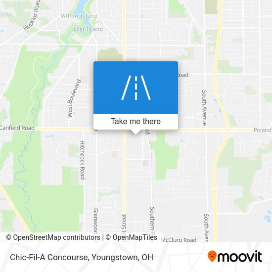 Chic-Fil-A Concourse map