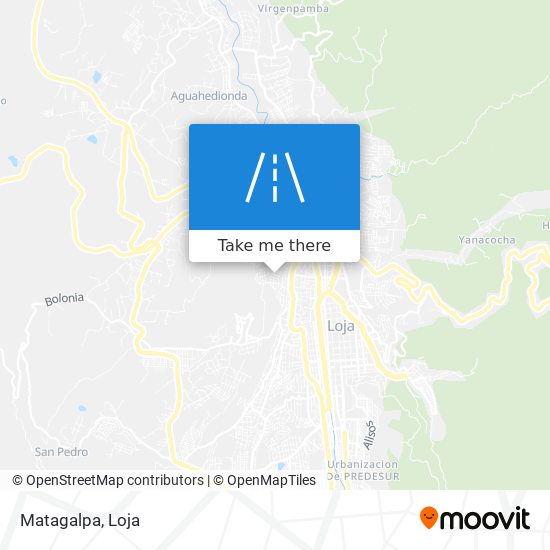 Matagalpa map