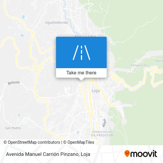 Mapa de Avenida Manuel Carrión Pinzano