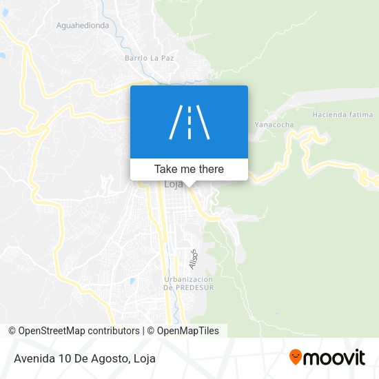 Mapa de Avenida 10 De Agosto