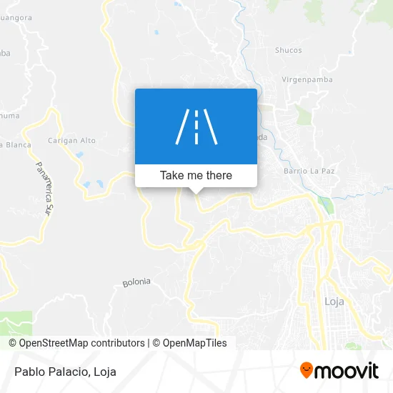 Pablo Palacio map
