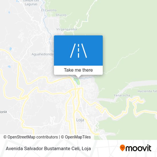 Avenida Salvador Bustamante Celi map