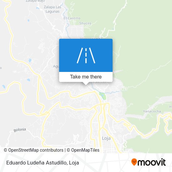 Eduardo Ludeña Astudillo map