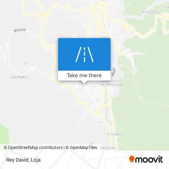 Rey David map