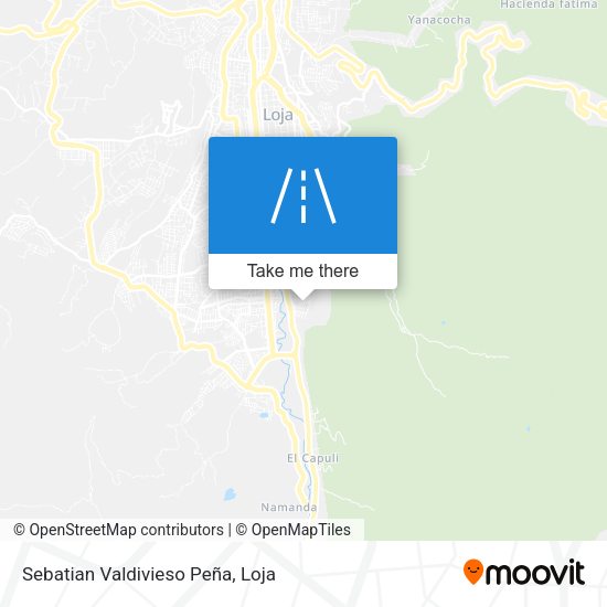 Sebatian Valdivieso Peña map