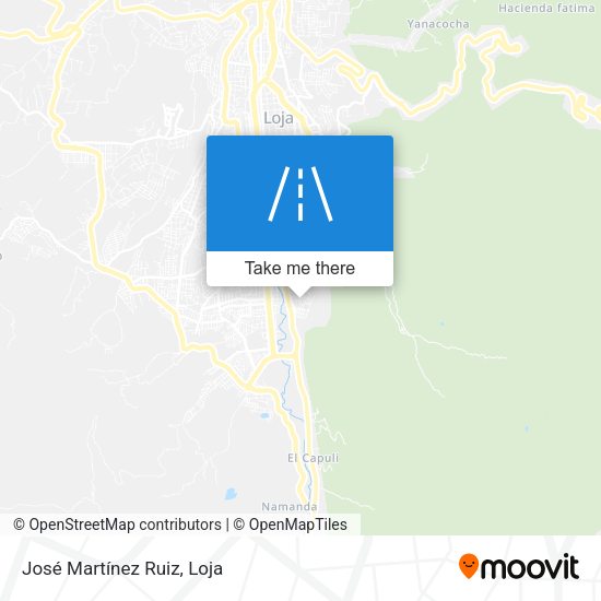 José Martínez Ruiz map