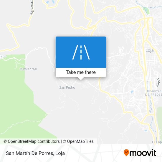 San Martín De Porres map