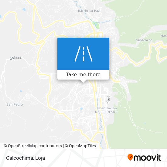 Calcochima map