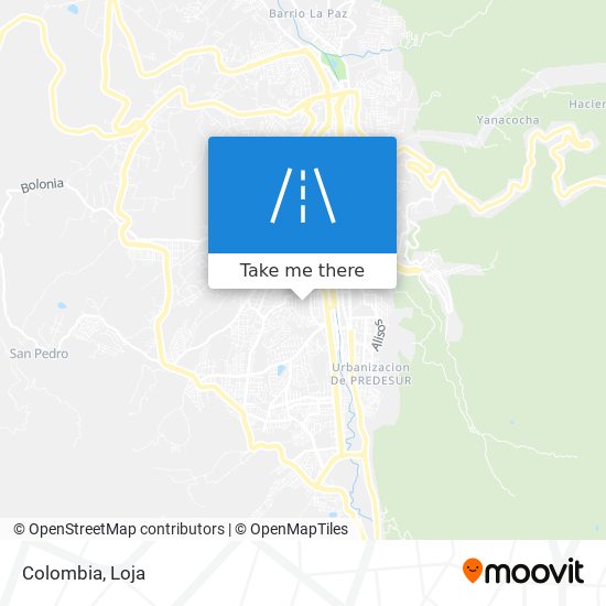 Colombia map