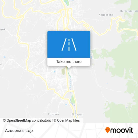 Azucenas map