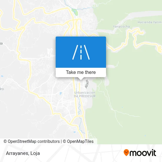Arrayanes map