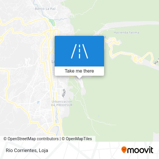 Mapa de Río Corrientes