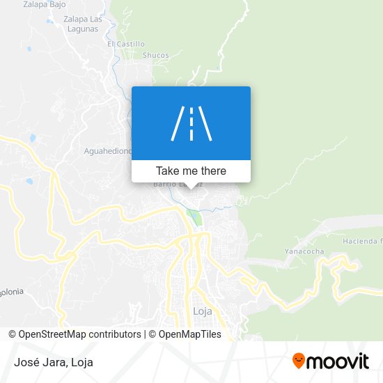 Mapa de José Jara