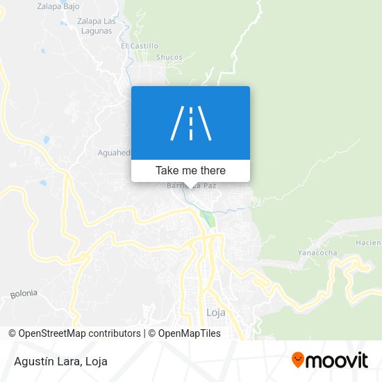 Mapa de Agustín Lara