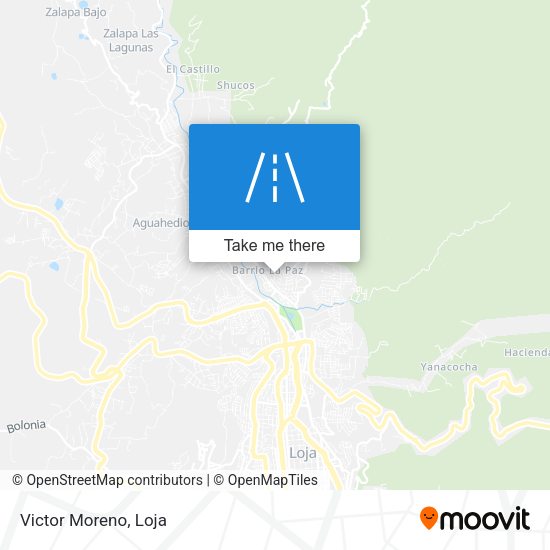 Mapa de Victor Moreno