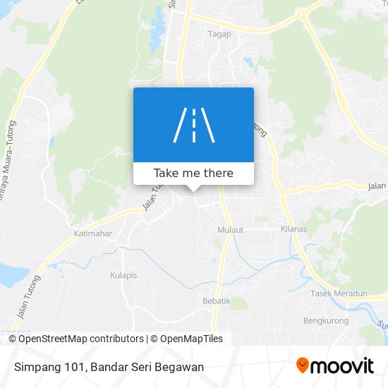 Peta Simpang 101