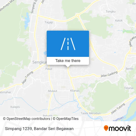 Simpang 1239 map