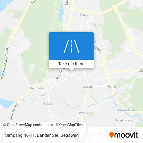 Simpang 46-11 map
