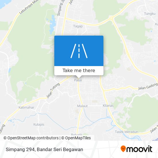 Simpang 294 map