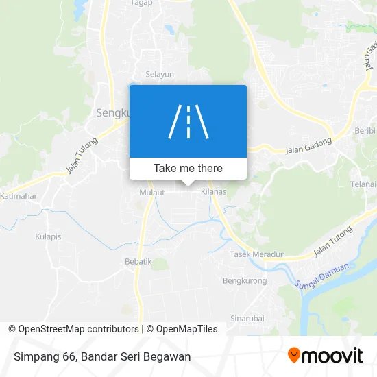 Simpang 66 map