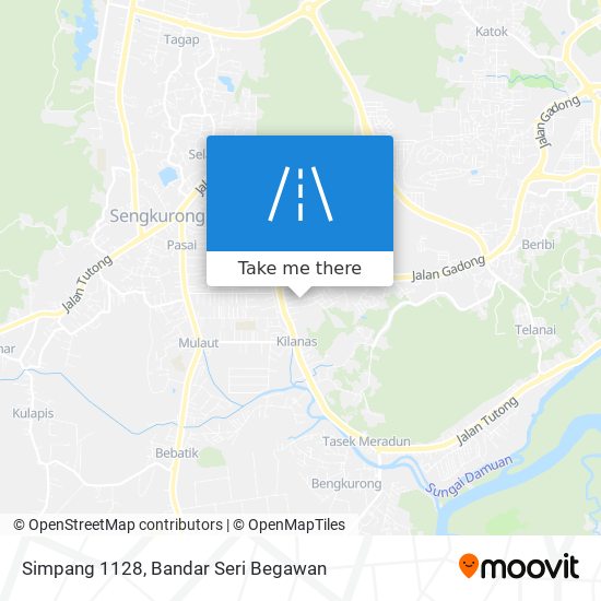 Simpang 1128 map