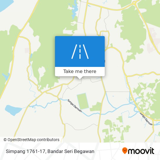 Simpang 1761-17 map
