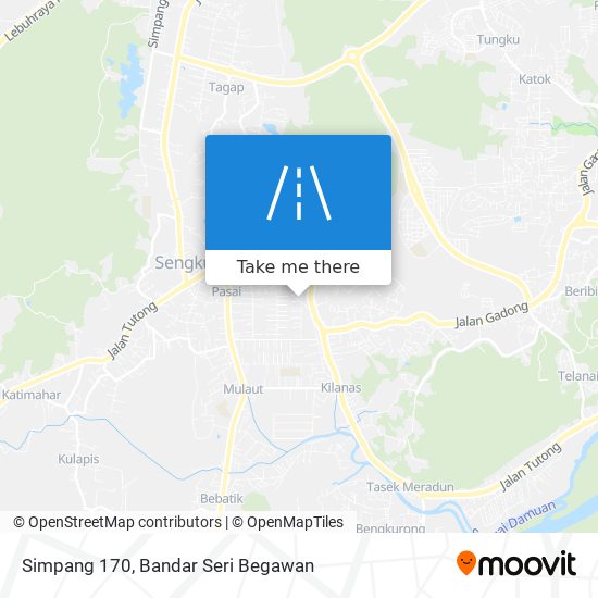Peta Simpang 170