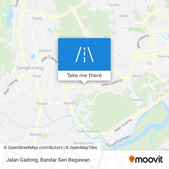Peta Jalan Gadong