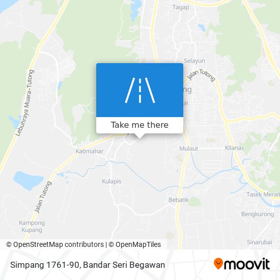 Simpang 1761-90 map