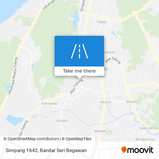 Simpang 1642 map