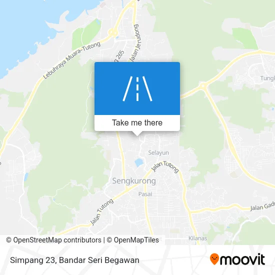 Simpang 23 map