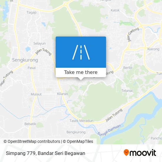 Simpang 779 map
