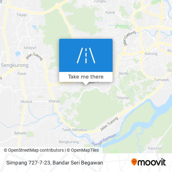 Simpang 727-7-23 map