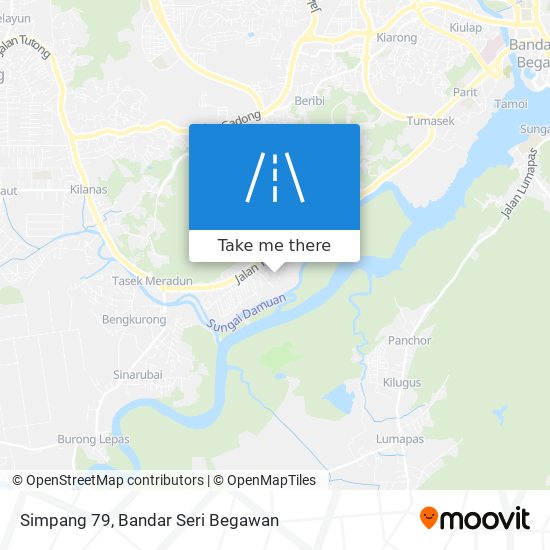 Simpang 79 map