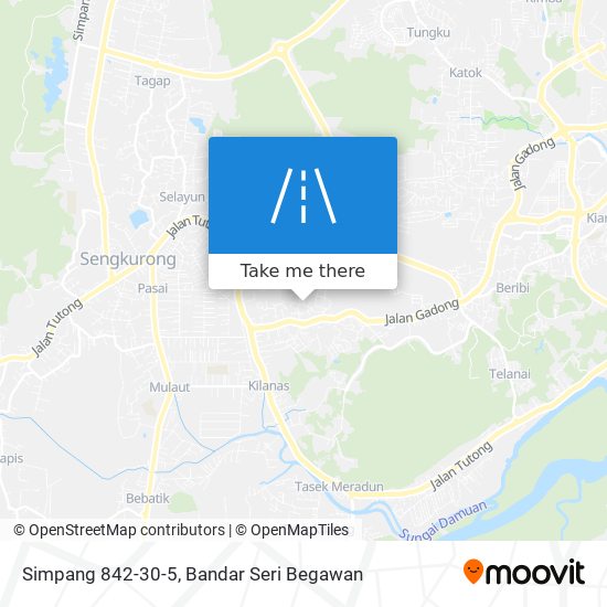 Simpang 842-30-5 map