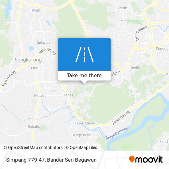Simpang 779-47 map