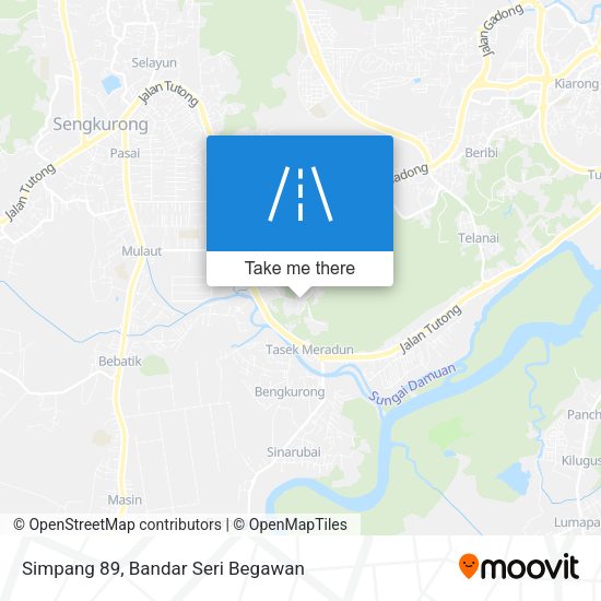 Simpang 89 map
