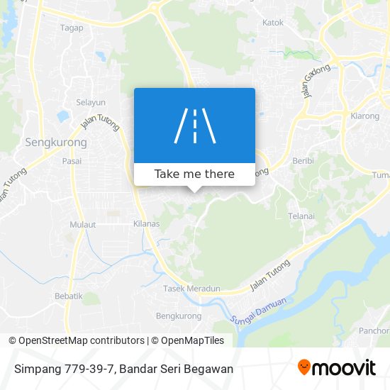 Simpang 779-39-7 map