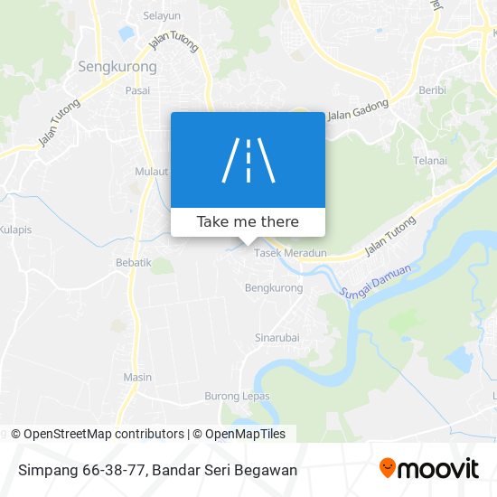 Simpang 66-38-77 map