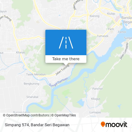 Simpang 574 map