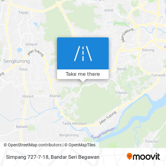 Simpang 727-7-18 map