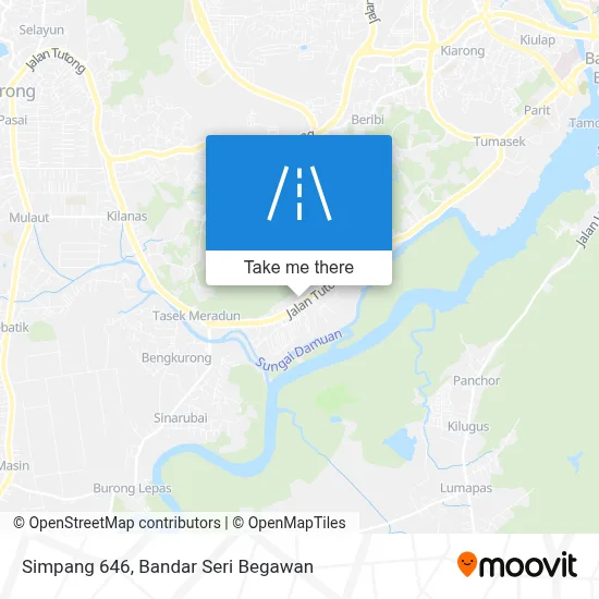 Simpang 646 map
