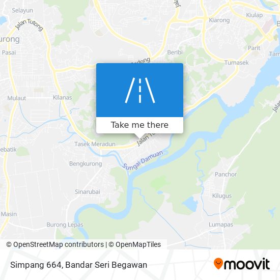 Simpang 664 map