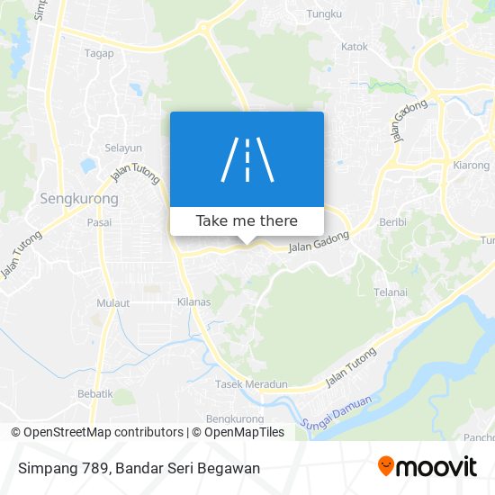 Simpang 789 map