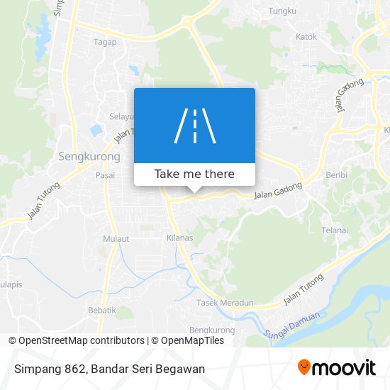 Peta Simpang 862