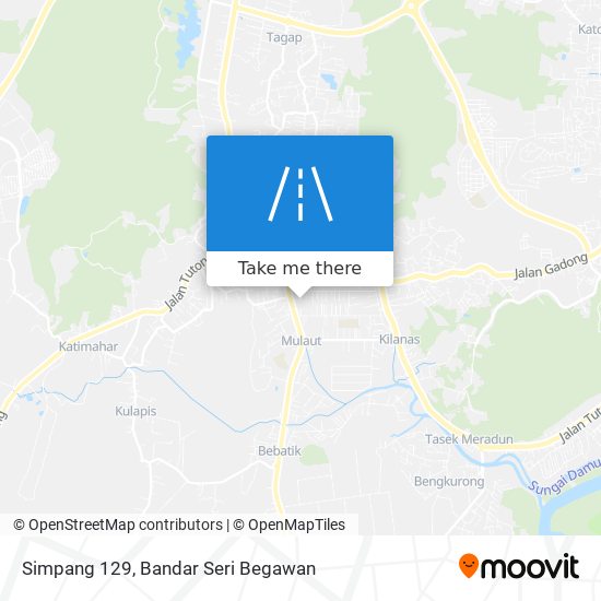 Peta Simpang 129