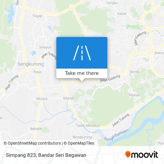 Peta Simpang 823